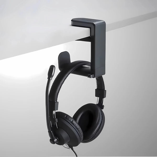 HeadsetFix - Kopfhörerhalter unter Tisch