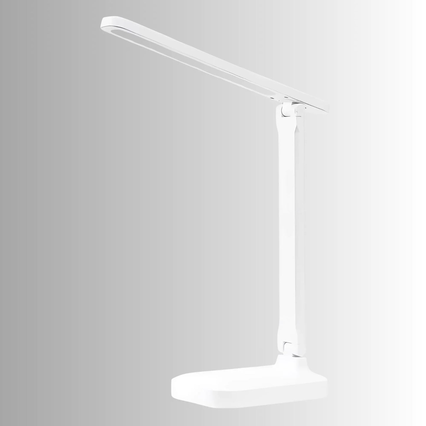 LightFix moderne LED Leuchte weiß mit verstellbarem Gelenkarm für flexibles Arbeitslicht